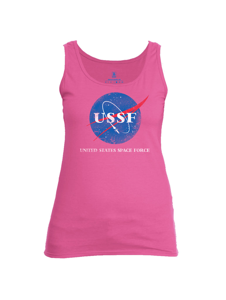 Battleraddle United States Space Force Womens Cotton Tank Top