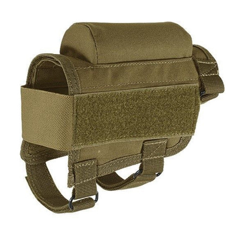 Tactical Buttstock Cheek Rest | Ammo Carrier Case