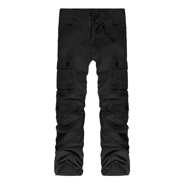 Battleraddle Tactical Mens Cotton Cargo Pants With Double Pockets