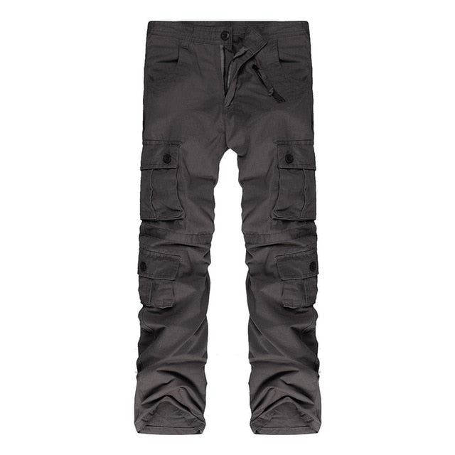 Battleraddle Tactical Mens Cotton Cargo Pants With Double Pockets