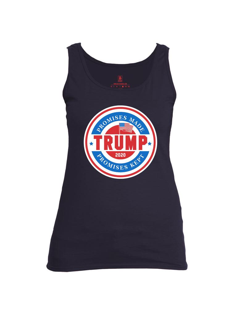 Battleraddle Promises Made Promises Kept Trump 2020 Cotton Tank Top