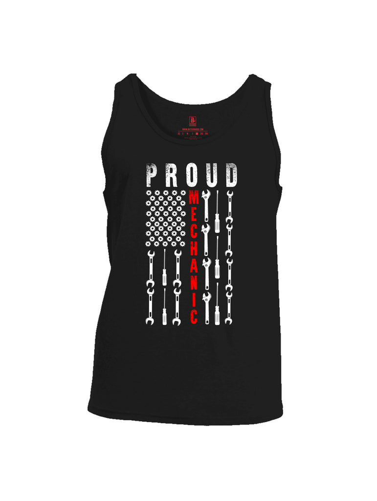 Battleraddle Proud Mechanic Mens Cotton Tank Top