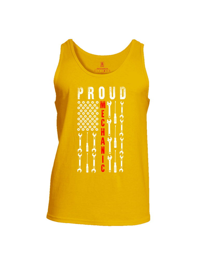 Battleraddle Proud Mechanic Mens Cotton Tank Top