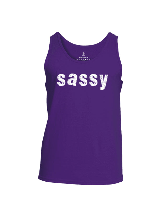 Battleraddle Sassy Mens Cotton Tank Top