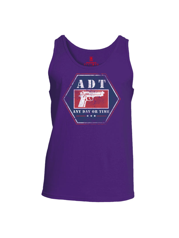 Battleraddle ADT Any Day Or Time Mens Cotton Tank Top - Battleraddle® LLC