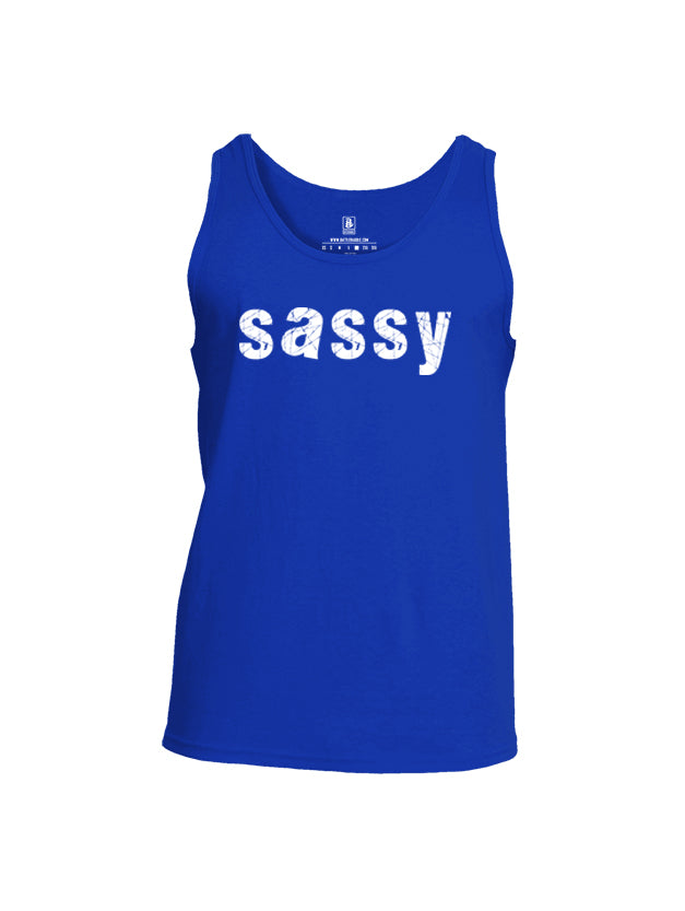 Battleraddle Sassy Mens Cotton Tank Top