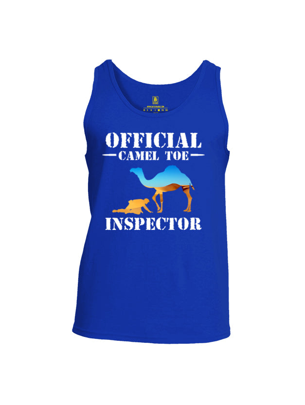 Battleraddle Official Camel Toe Inspector Mens Cotton Tank Top