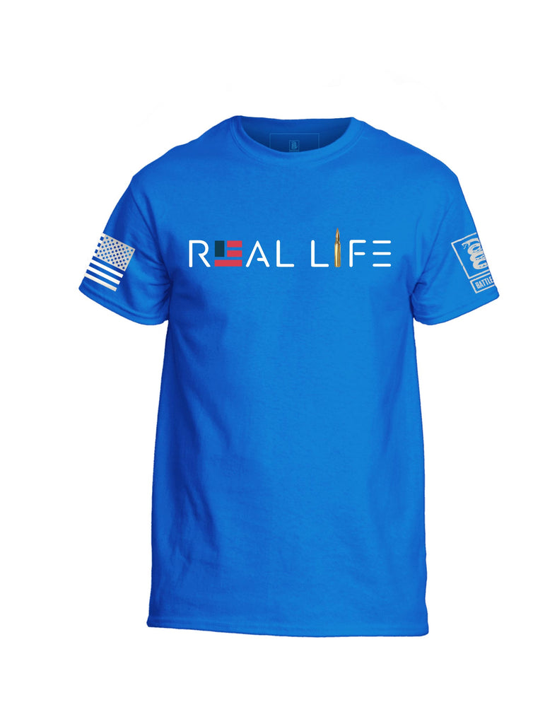 Battleraddle Real Life Mens 100% Battlefit Polyester Crew Neck T Shirt