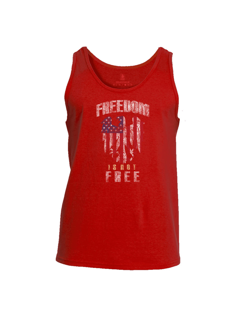 Battleraddle Freedom Is Not Free Mens Cotton Tank Top