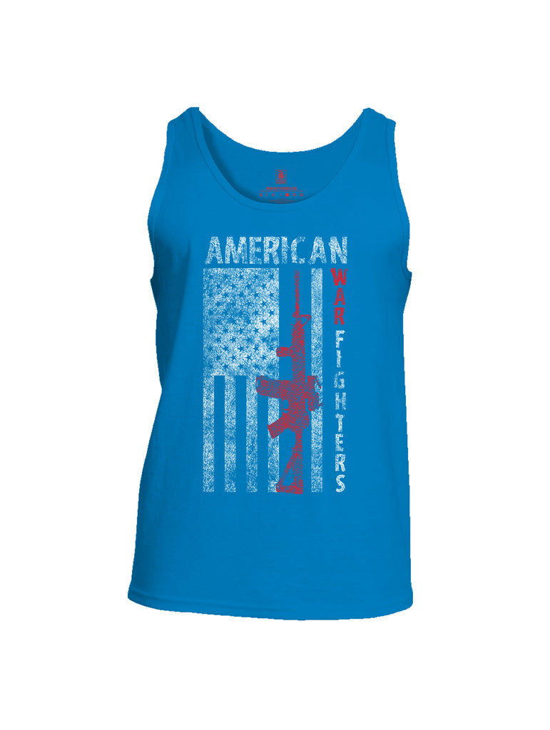 Battleraddle American War Fighters Mens Cotton Tank Top