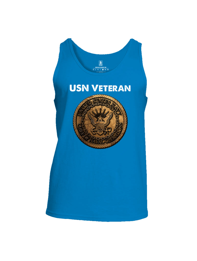 Battleraddle USN Veteran Chief Of Naval Operations Mens Cotton Tank Top