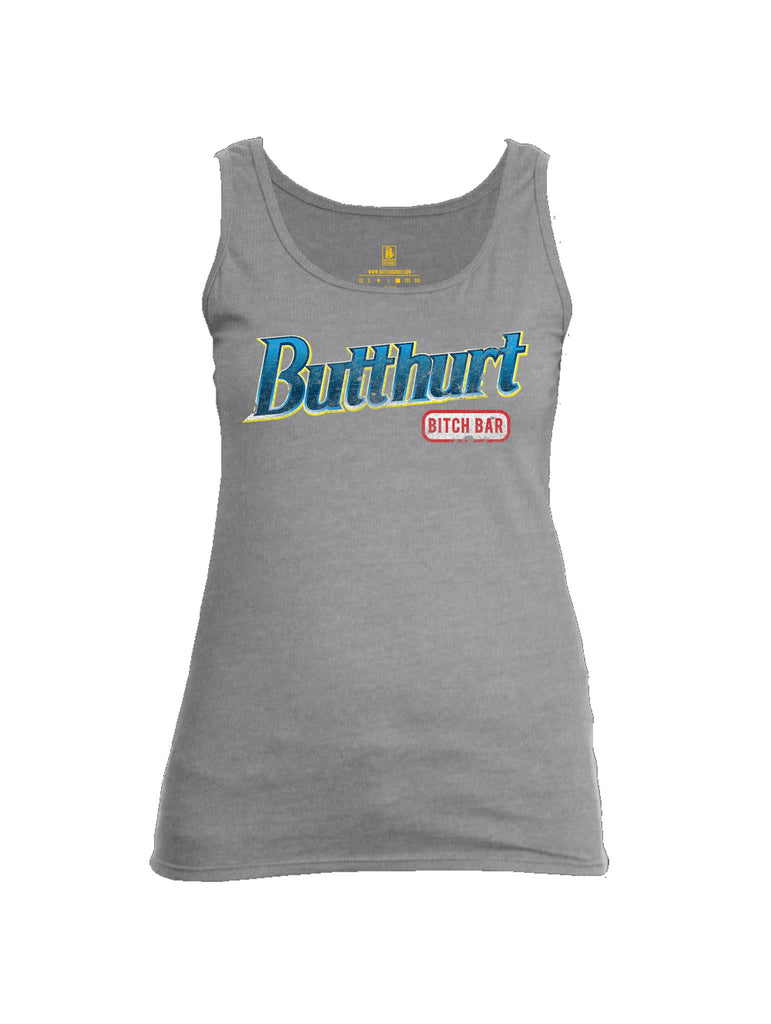 Battleraddle Butthurt Bitch Bar Womens Cotton Tank Top - Battleraddle® LLC