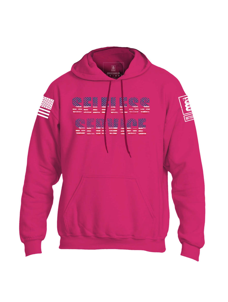 Battleraddle Selfless Service Mens Blended Hoodie With Pockets