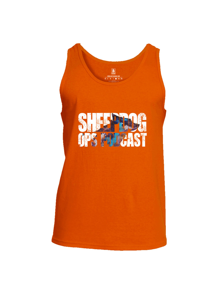 Battleraddle Sheepdog Ops Podcast Mens Cotton Tank Top