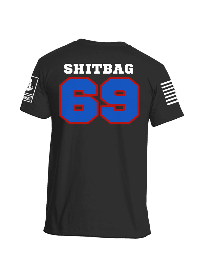 Battleraddle Deplorables Shitbag 69 Jersey Mens Cotton Crew Neck T Shirt