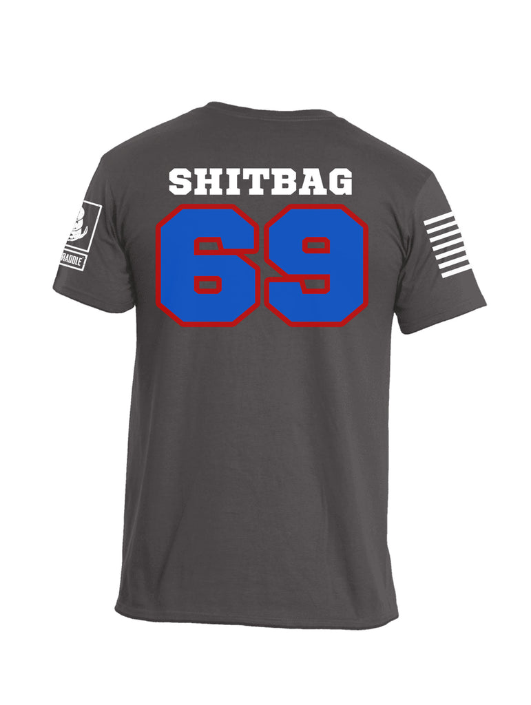 Battleraddle Deplorables Shitbag 69 Jersey Mens Cotton Crew Neck T Shirt