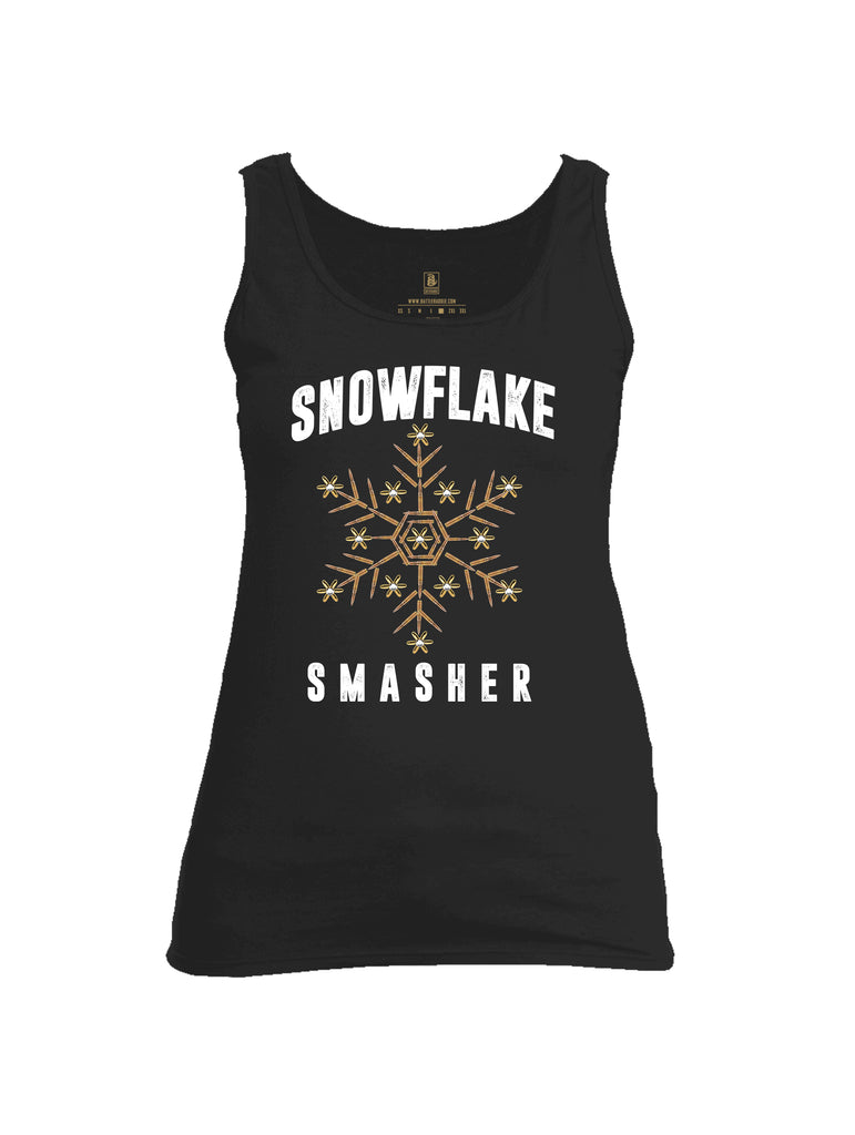 Battleraddle Snowflake Smasher Womens Cotton Tank Top