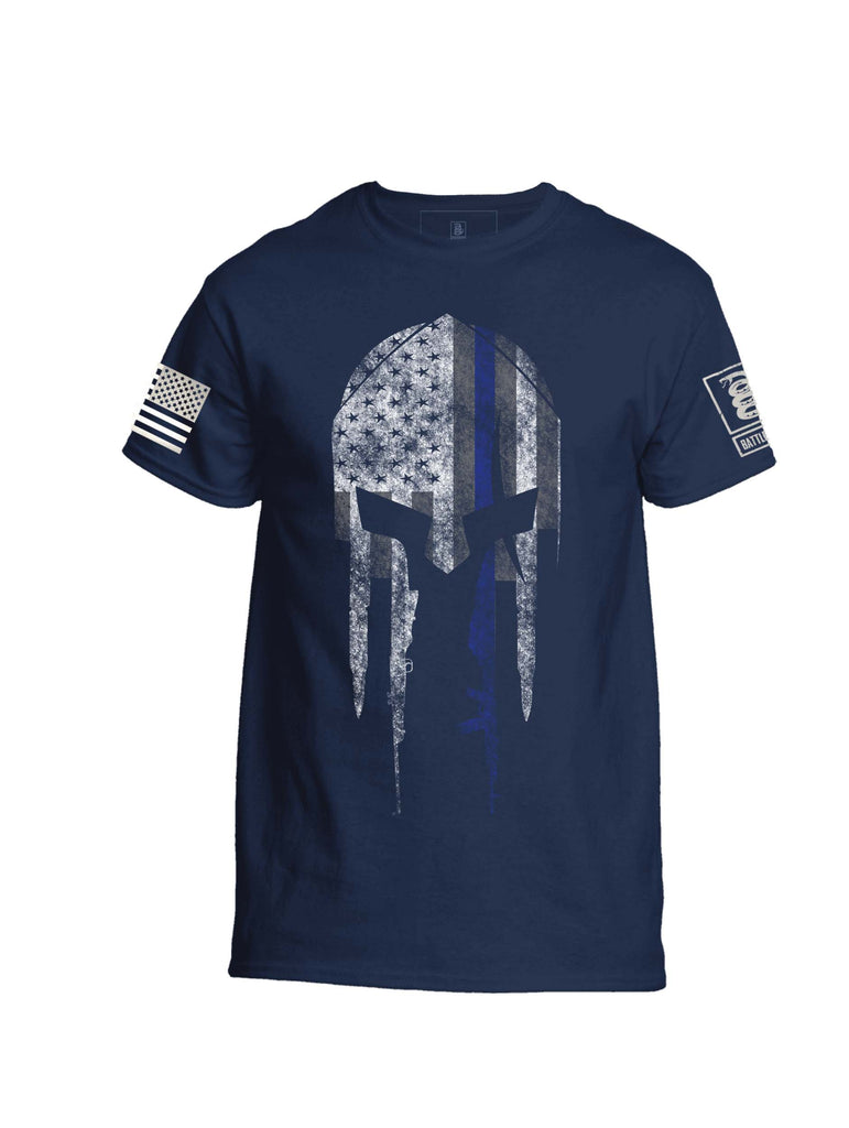 Battleraddle Spartan Blue 100% Battlefit Polyester Crew Neck T Shirt