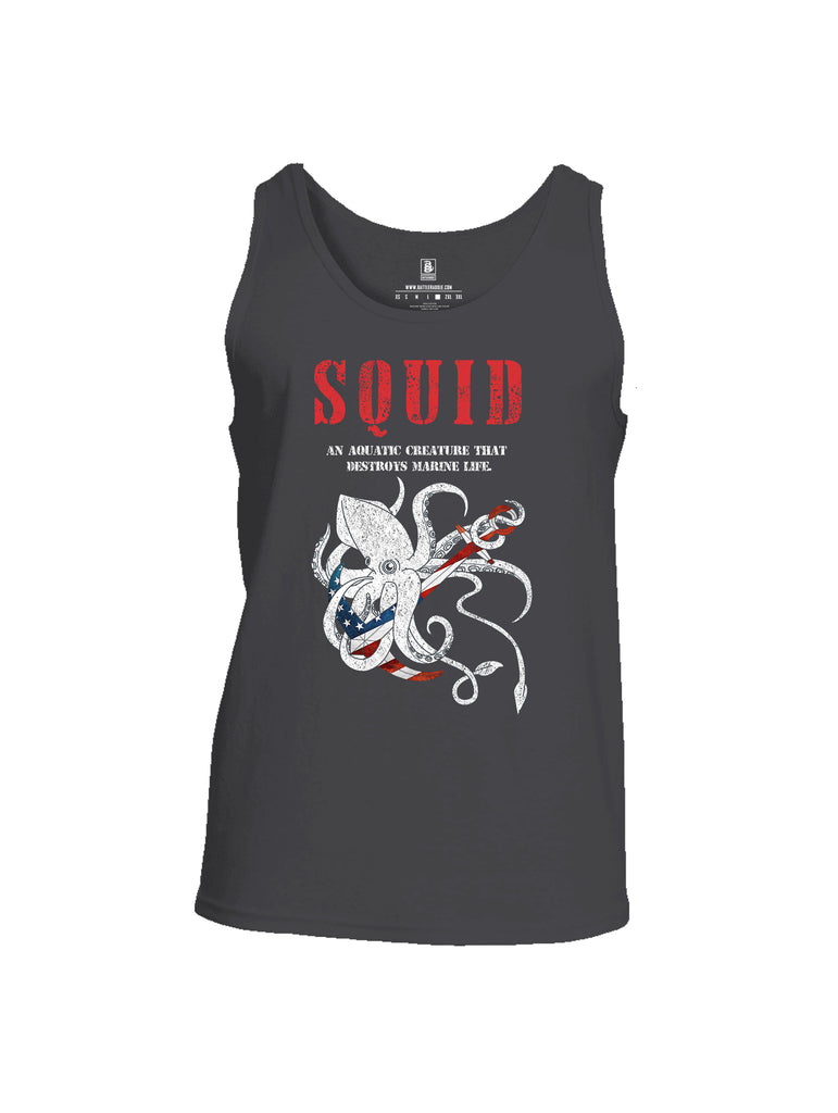 Battleraddle Squid Mens Cotton Tank Top