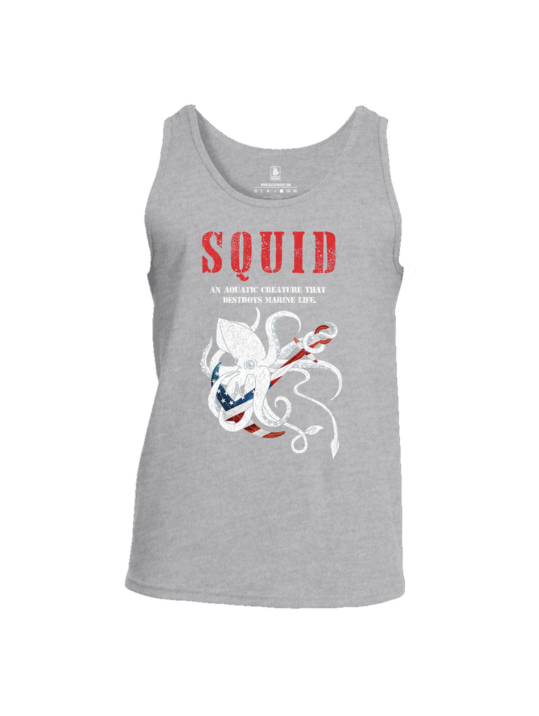 Battleraddle Squid Mens Cotton Tank Top