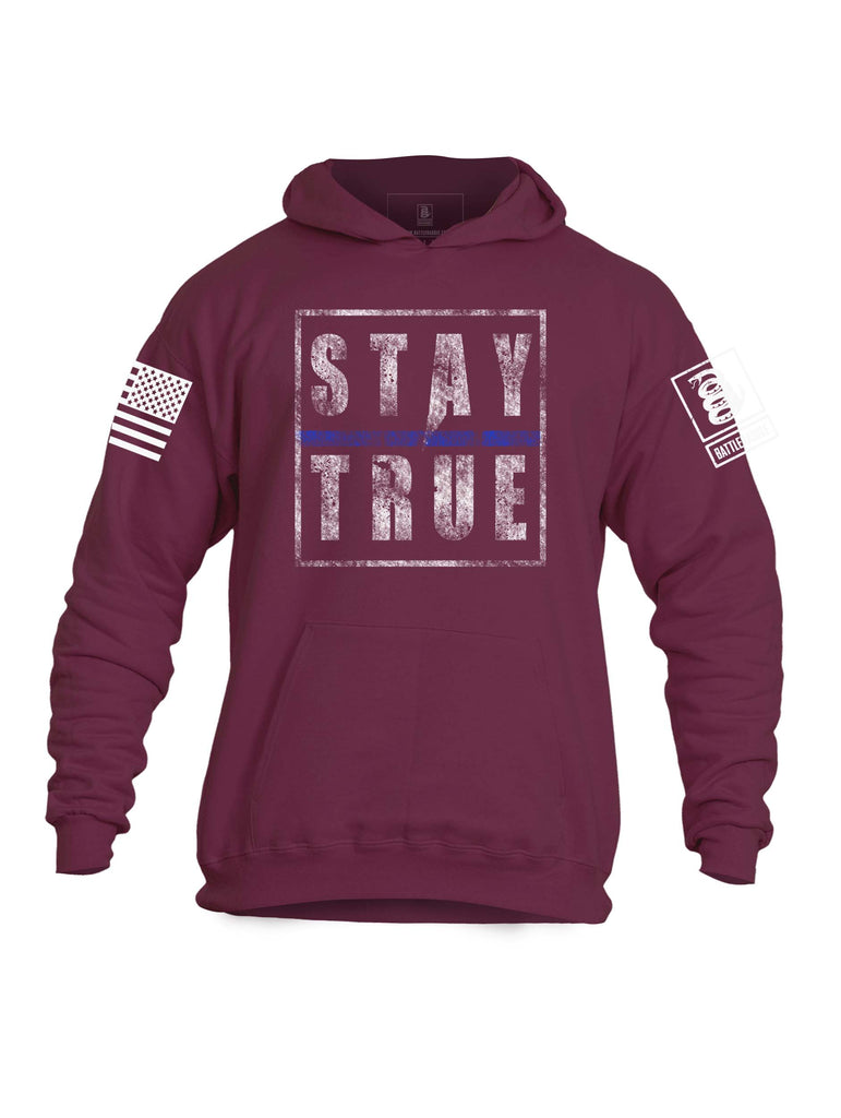 Battleraddle Stay True Mens Hooded Sweatshirt