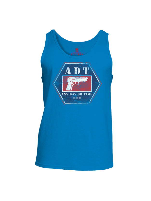 Battleraddle ADT Any Day Or Time Mens Cotton Tank Top - Battleraddle® LLC