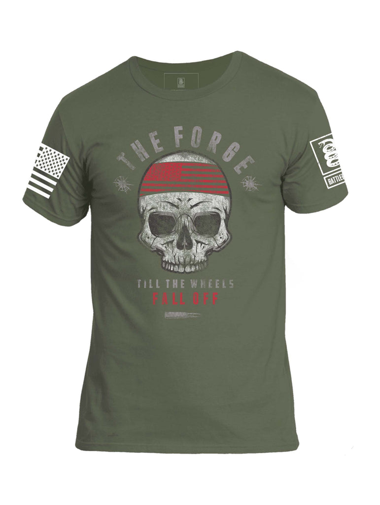 Battleraddle The Force Till The Wheels Fall Off Mens Crew Neck Cotton T Shirt