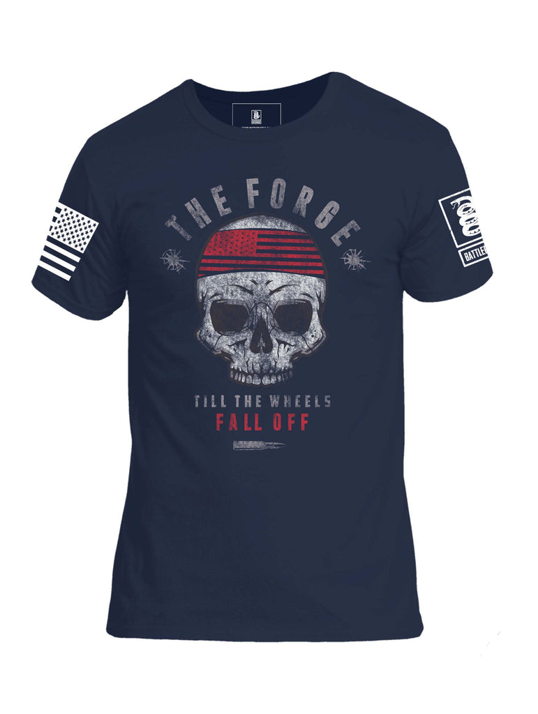 Battleraddle The Force Till The Wheels Fall Off Mens Crew Neck Cotton T Shirt