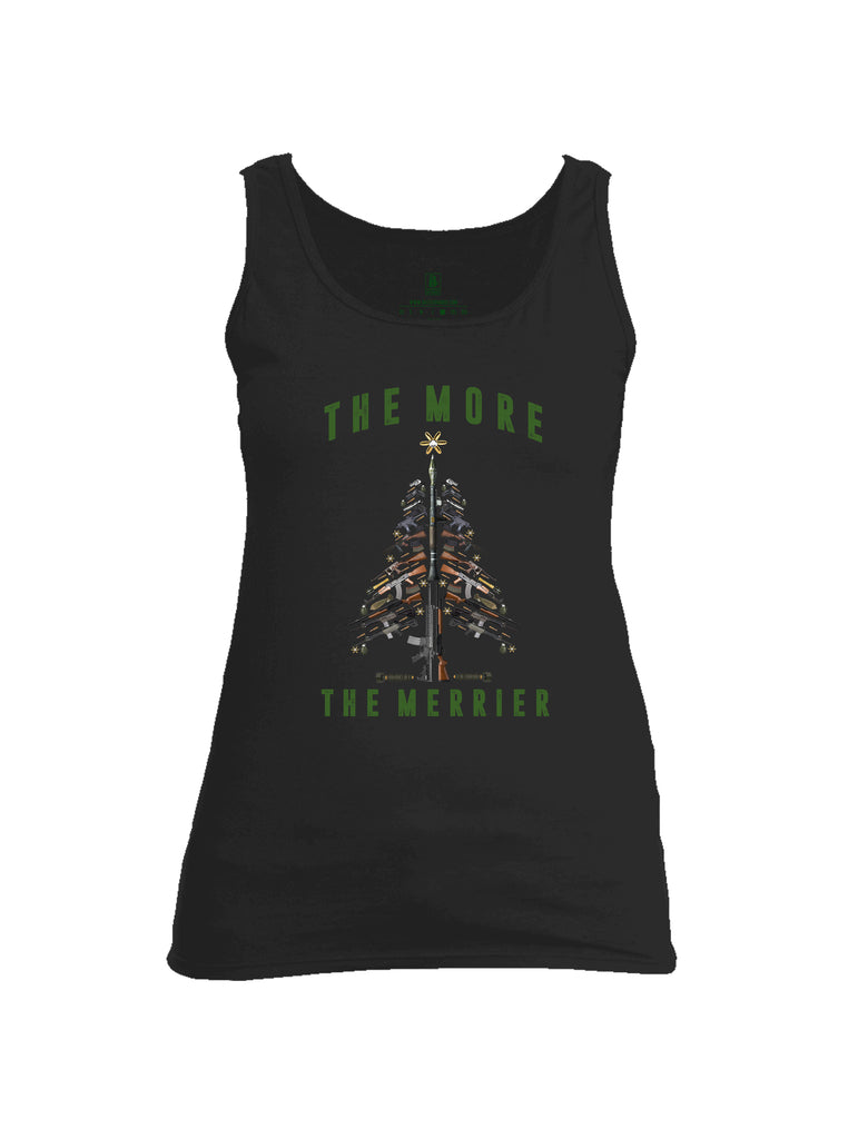 Battleraddle The More The Merrier Womens Cotton Tank Top