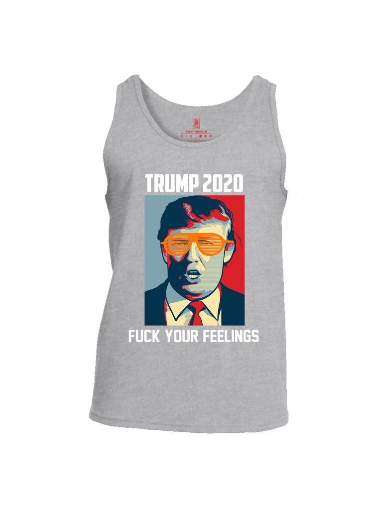 Battleraddle Trump 2020 Fuck Your Feelings Mens Cotton Tank Top