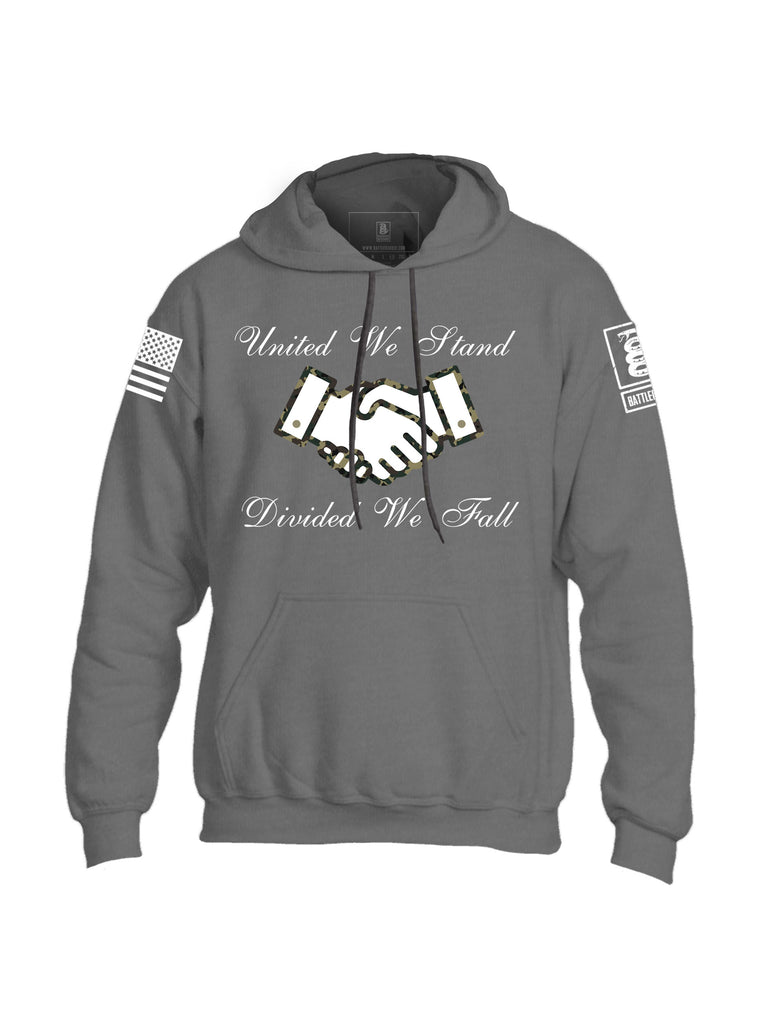 Battleraddle United We Stand Divided We Fall Mens Blended Hoodie With Pockets