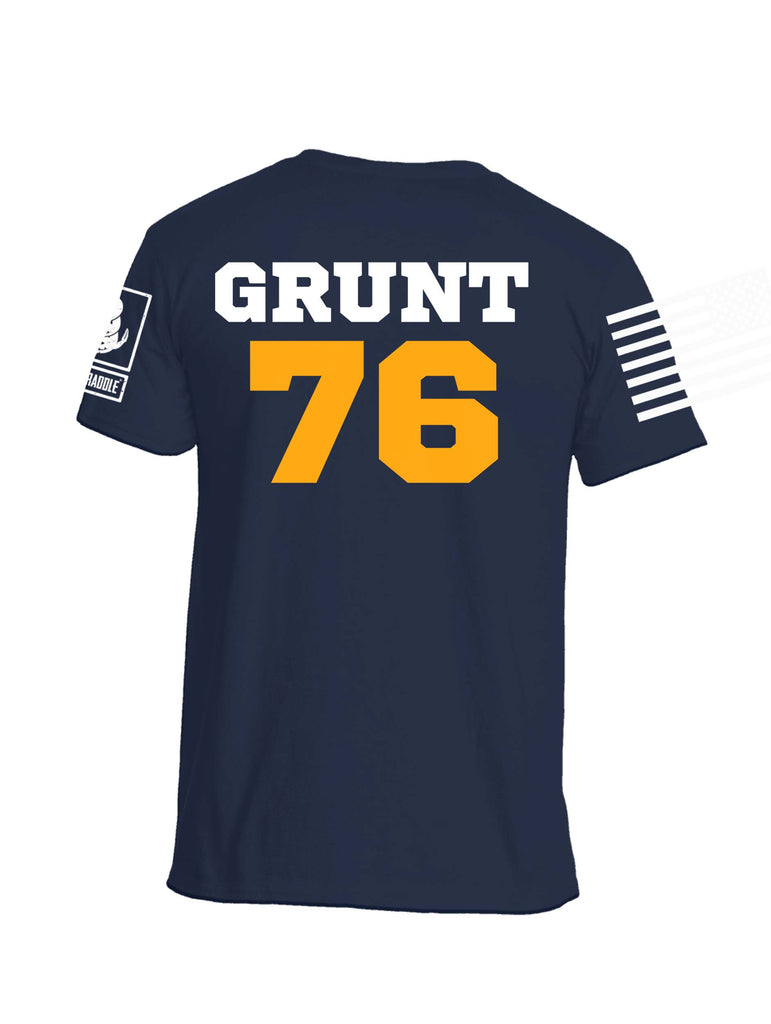 Battleraddle US Army Grunt 76 Jersey Mens Cotton Crew Neck T Shirt