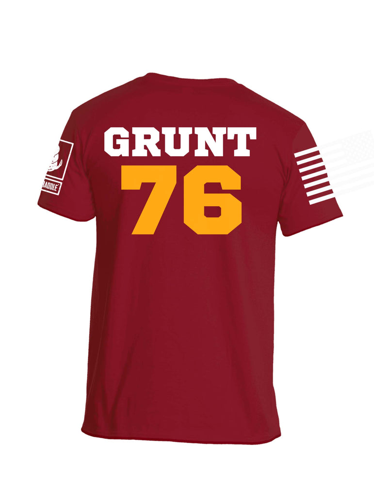 Battleraddle US Army Grunt 76 Jersey Mens Cotton Crew Neck T Shirt