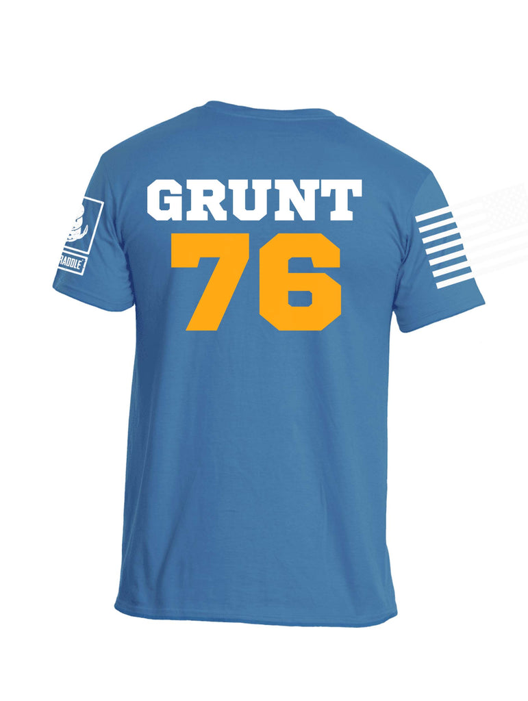 Battleraddle US Army Grunt 76 Jersey Mens Cotton Crew Neck T Shirt