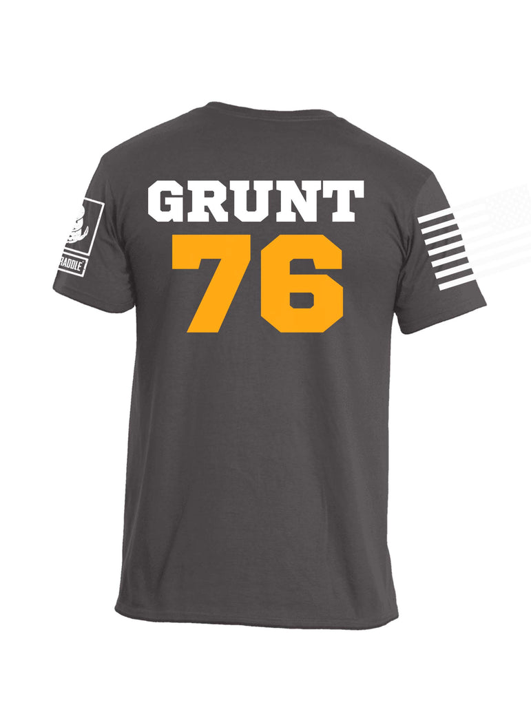 Battleraddle US Army Grunt 76 Jersey Mens Cotton Crew Neck T Shirt