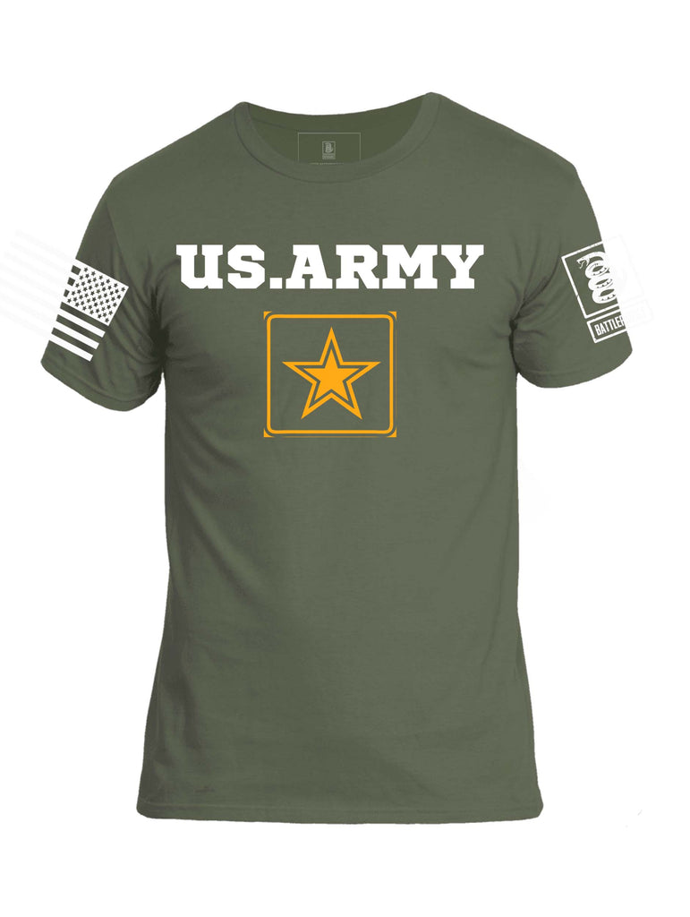 Battleraddle US Army Grunt 76 Jersey Mens Cotton Crew Neck T Shirt