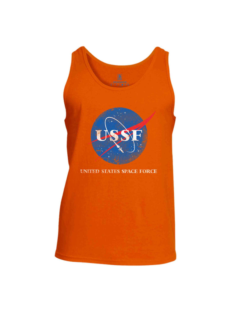 Battleraddle United States Space Force Mens Cotton Tank Top