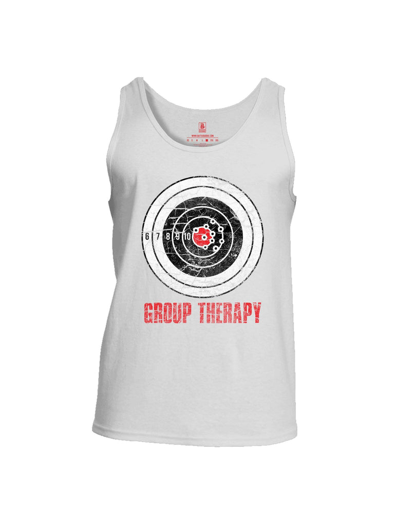 Battleraddle Group Therapy Mens Cotton Tank Top shirt|custom|veterans|Apparel-Mens Tank Top-Cotton