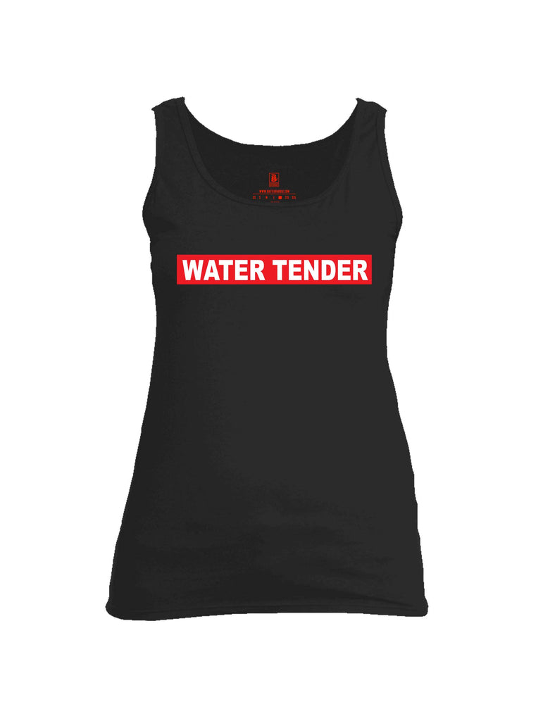Battleraddle Water Tender Firefighter Womens Cotton Tank Top