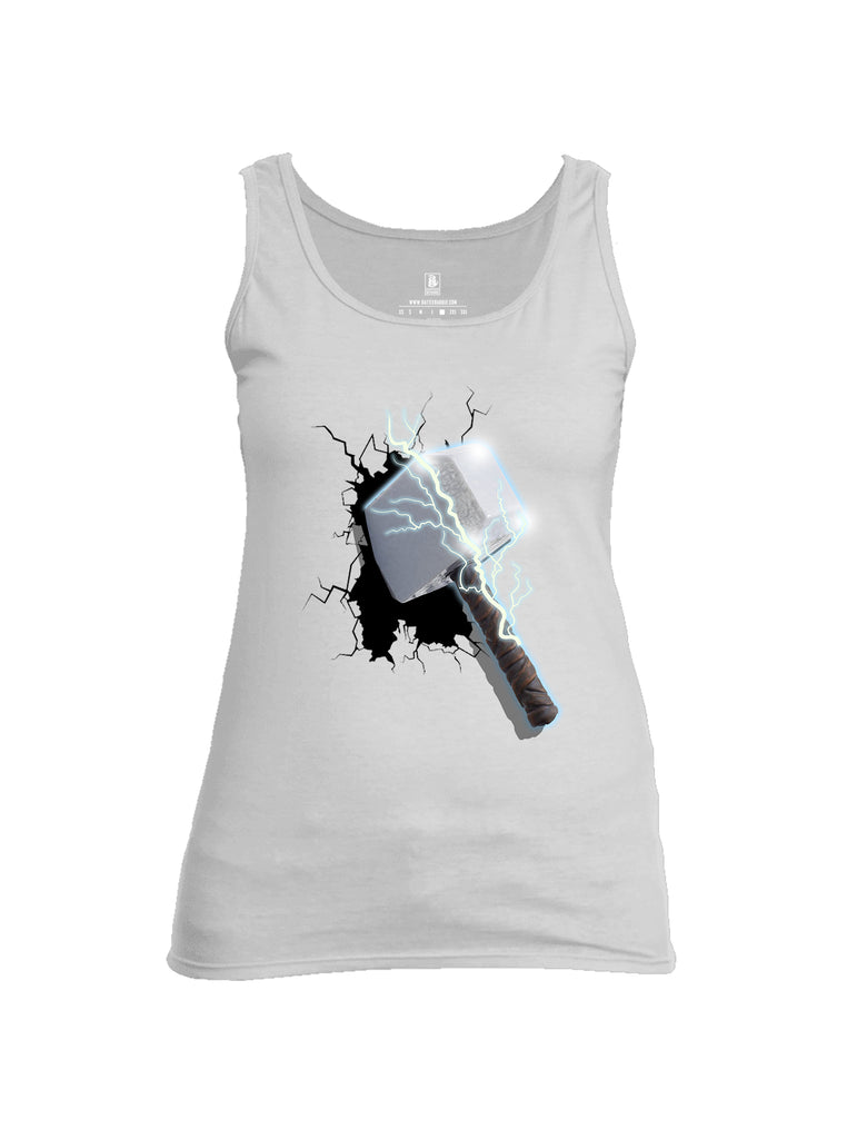 Battleraddle Thorific Hammer Womens Cotton Tank Top