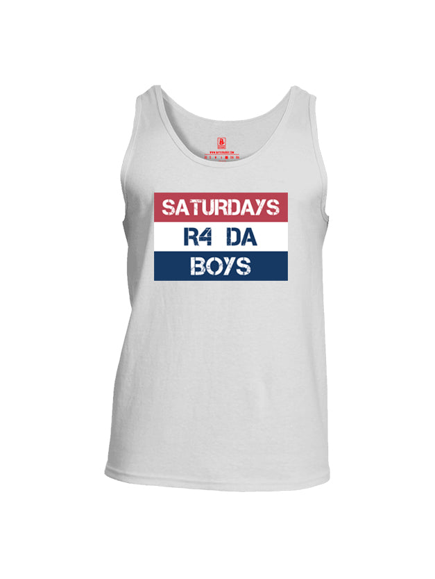 Battleraddle Saturdays R4 DA Boys Mens Cotton Tank Top