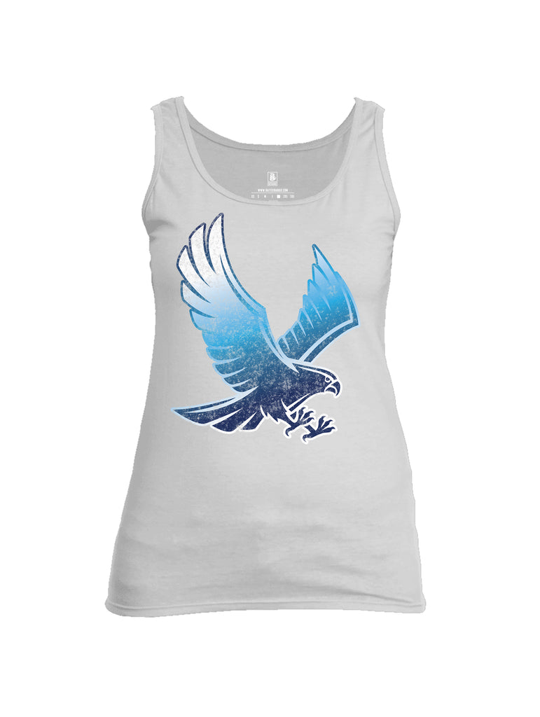 Battleraddle Blue Falcon Fuckin Buddies Over Since 1776 Womens Cotton Tank Top