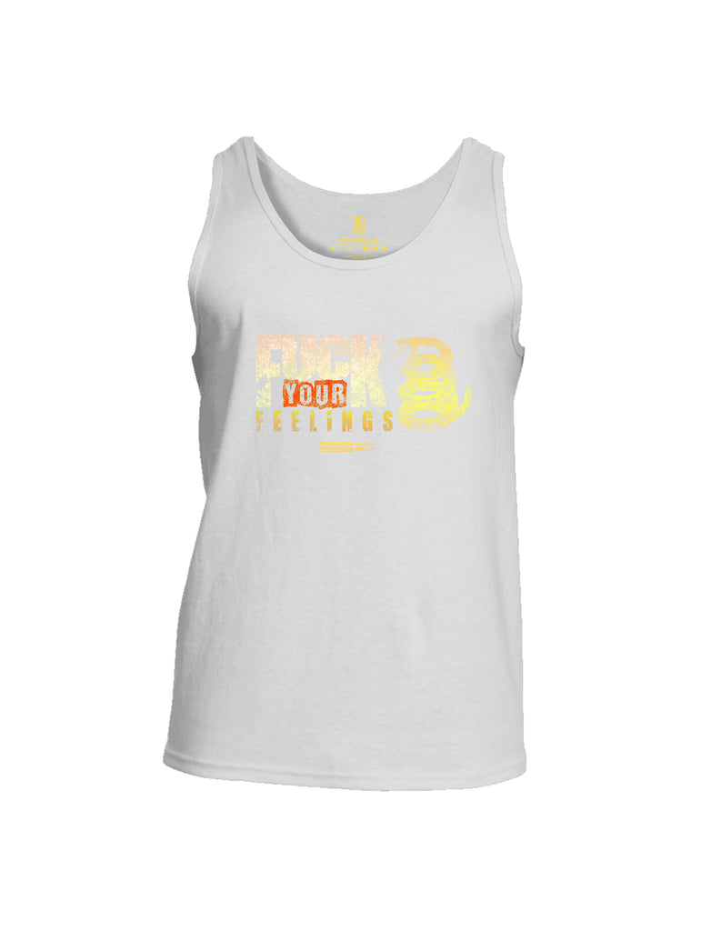 Battleraddle Fuck Your Feelings Mens Cotton Tank Top