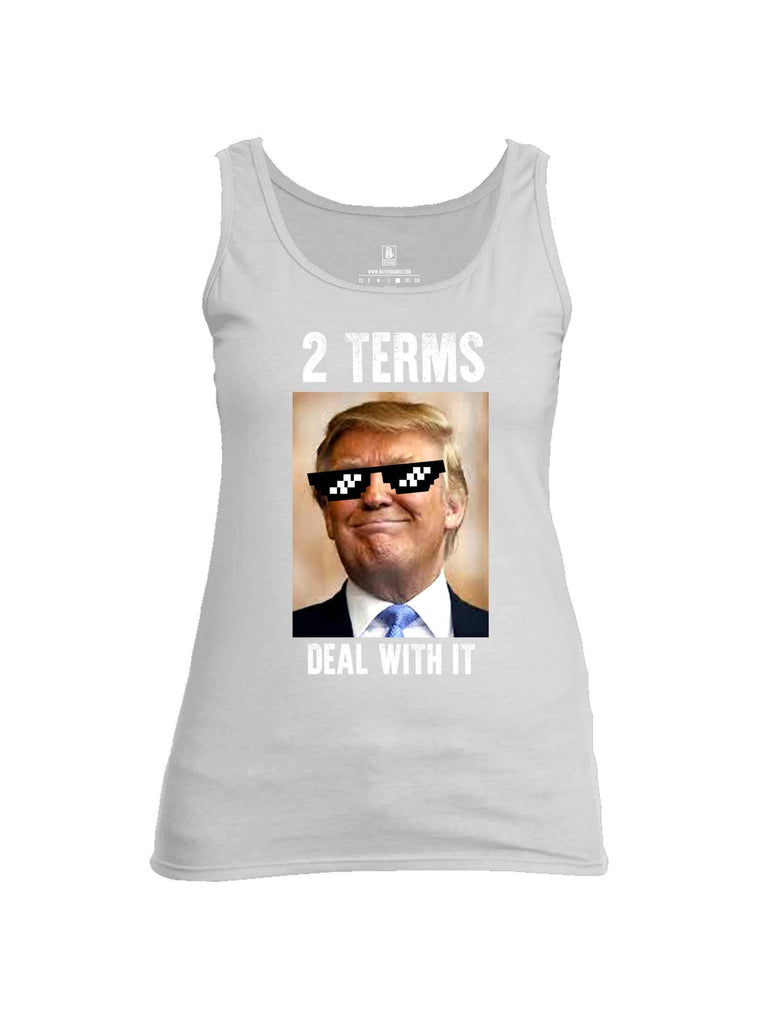 Battleraddle 2 Terms Deal With It Womens Cotton Tank Top shirt|custom|veterans|Apparel-Womens Tank Tops-Cotton