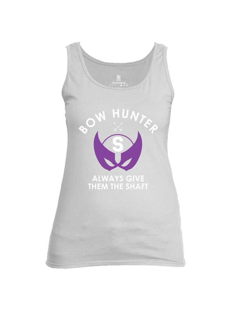 Battleraddle Bow Hunter Always Give Them The Shaft Womens Cotton Tank Top