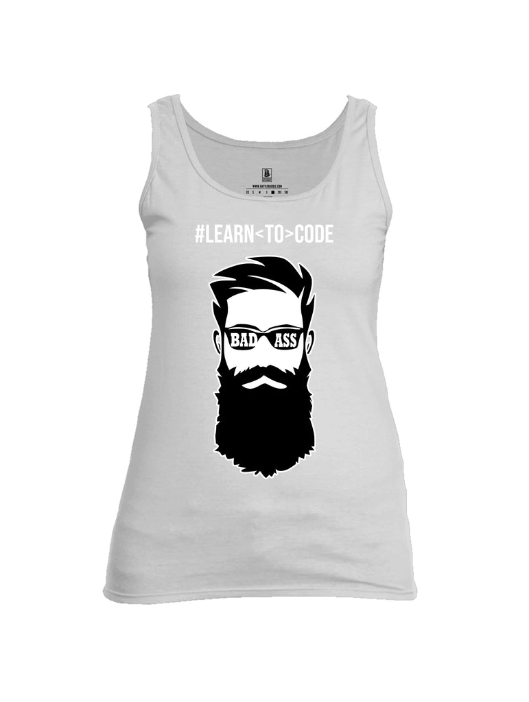 Battleraddle Learn To Code Womens Cotton Tank Top